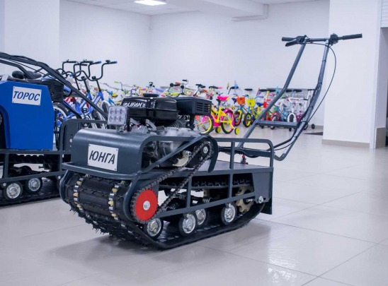 Самый легкий мотобуксировщик