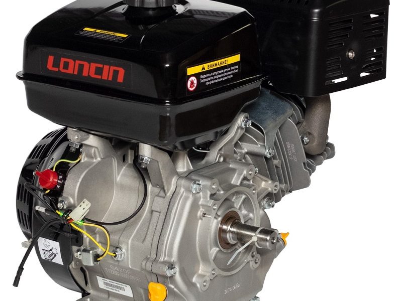 Двигатель Loncin G420F (A type) D25