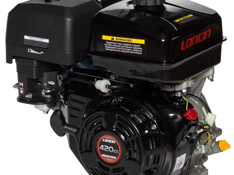 Двигатель Loncin G420F (A type) D25