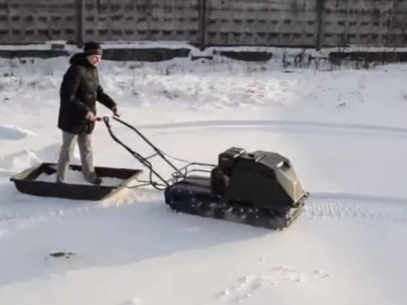 Мотобуксировщик Барс Следопыт