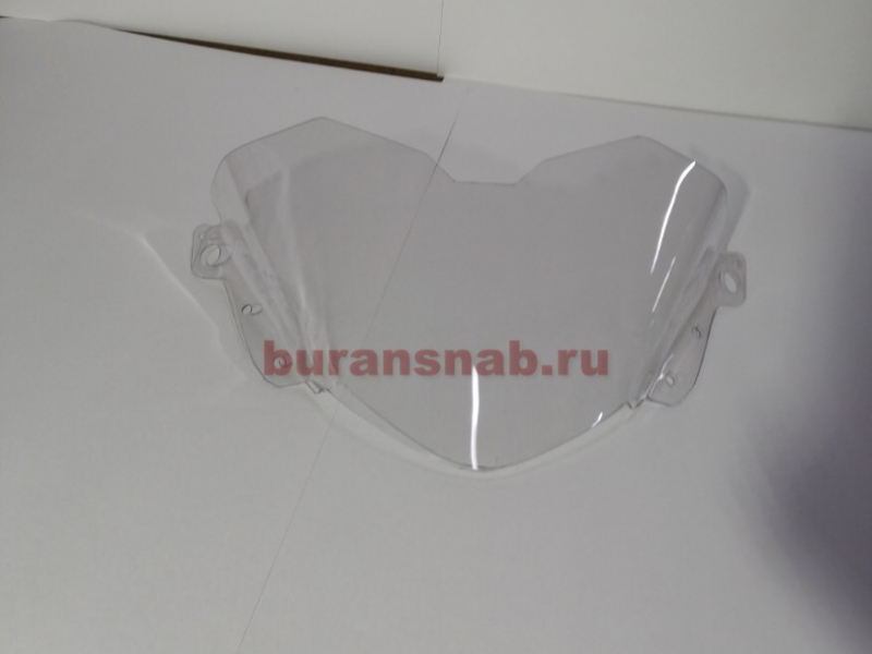 Стекло БРП LYNX c 2018, SKI-DOO c 2017, платформа G4, 2мм (20см) прозрачное