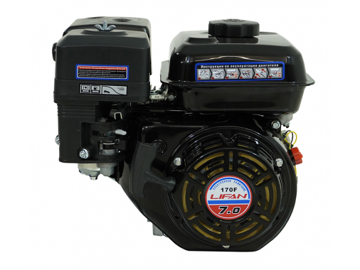 Двигатель Lifan 170F, вал ?19мм (UNF)