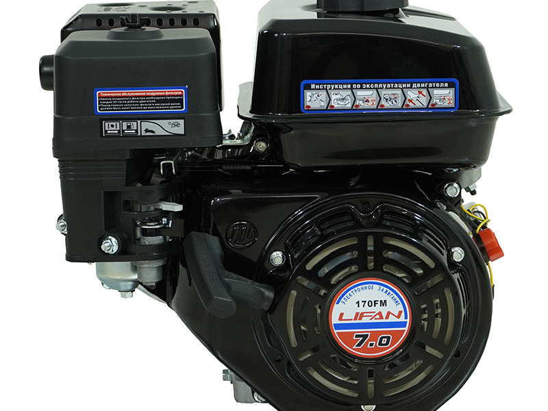 Двигатель Lifan 170FM, вал ?19мм (UNF)