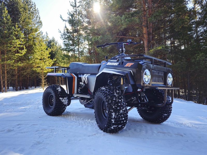 Квадроцикл + прицеп