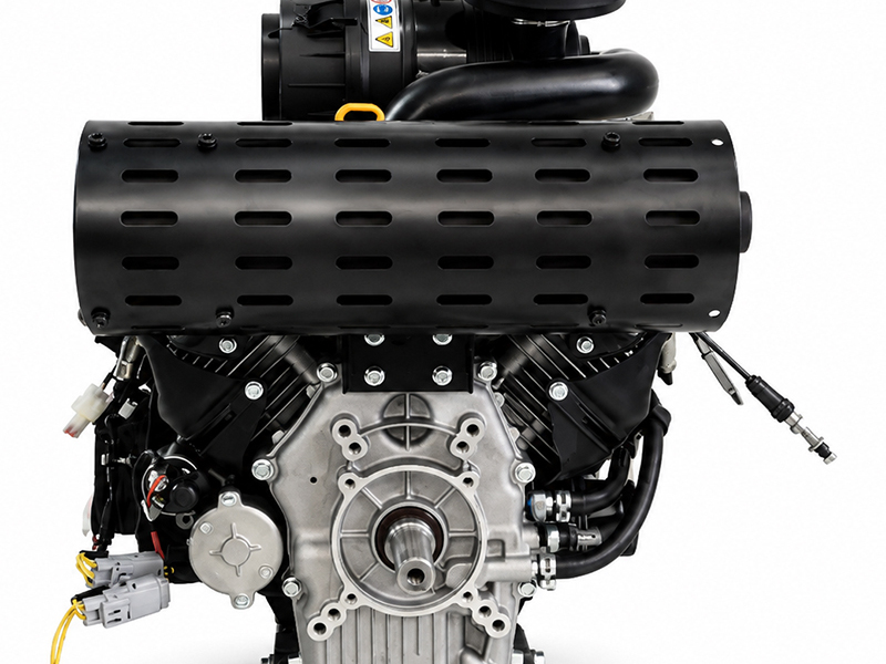 Двигатель Loncin H765i (LC2V80FD-EFI) (Е type) D25 (с механич.приводом дрос.засл)